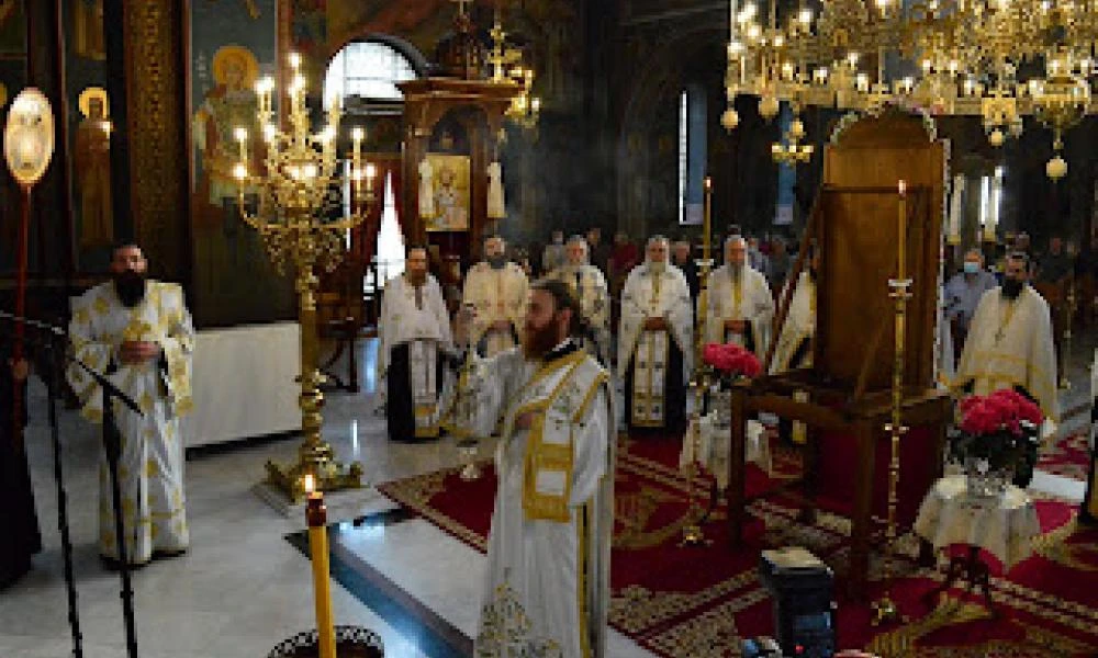 Μητρόπολη Εδέσσης: Λιτάνευση Ι. Εικόνος Παναγίας Ελεούσης και Πανηγυρικός Εσπερινός